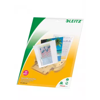 Leitz iLAM Premium blizgūs laminavimo maišeliai A3, 125 mikronai, pakuotė po 25 vnt.
