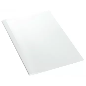 Leitz Binding Covers Thermal Linen 3mm, A4, kartonas, skaidrus, baltas, 25 vnt.