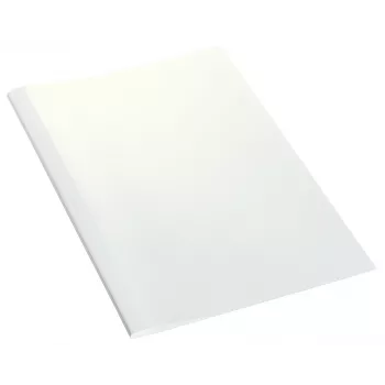 Leitz Terminiai viršeliai Standard 6 mm, A4, kartonas, PVC, balta, 60 lapų, 240 g/m²