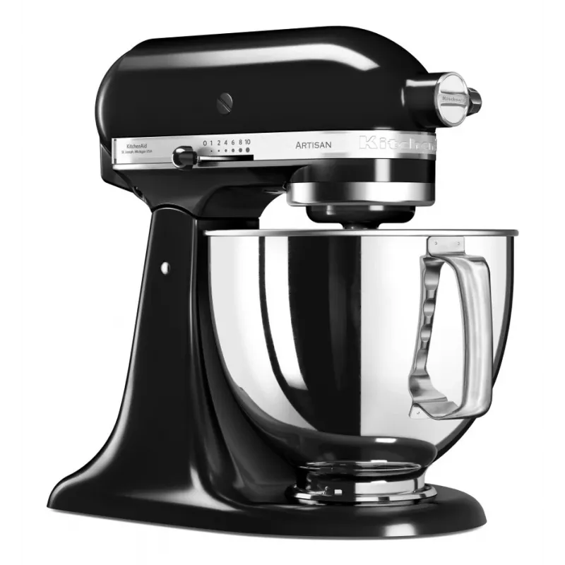 KitchenAid 5KSM125EOB Stacionarus maišytuvas 300 W Juodas