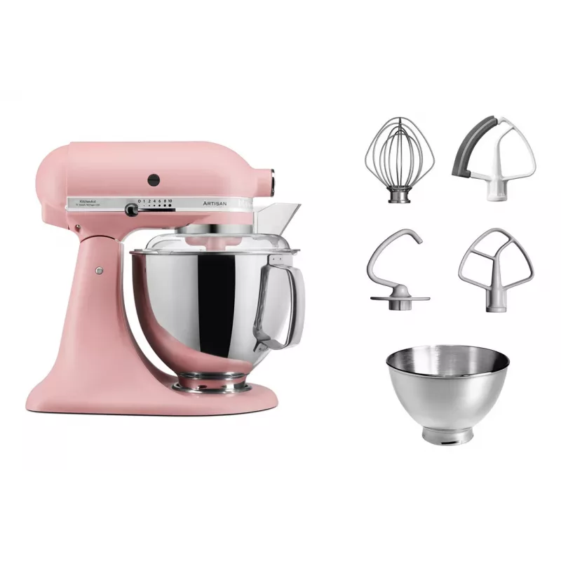 KitchenAid 5KSM175PSEDR stacionarus plaktuvas 300 W Rožinis