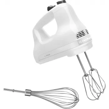 KitchenAid 5KHM5110EWH Rankinis plaktuvas 85 W Baltas