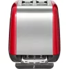 KitchenAid 5KMT221EER 2 riekelių skrudintuvas 1100 W Raudonas, Nerūdijantis plienas