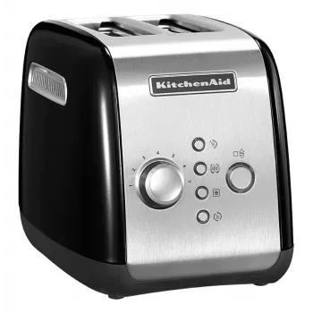 Skrudintuvas KitchenAid 5KMT221EOB 2 griežinėliai 1100 W Juoda, Nerūdijantis plienas