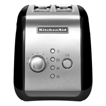 Skrudintuvas KitchenAid 5KMT221EOB 2 griežinėliai 1100 W Juoda, Nerūdijantis plienas
