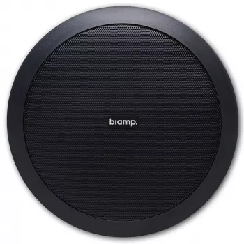 Biamp Desono CM20T-BL 2 krypčių įmontuojamas garsiakalbis, juodas, laidinis, 30 W