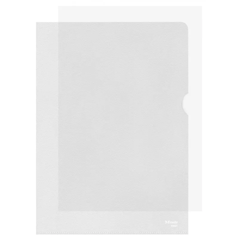 Esselte aplankas 120my A4, permatomas, PVC