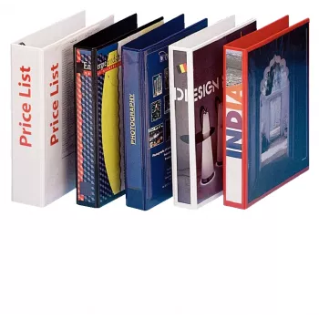 Esselte Panorama Binder FSC® A4 4DR/25 mm, A4, D-žiedas, Plastikas, Baltas, 240 lapų, 2,5 cm