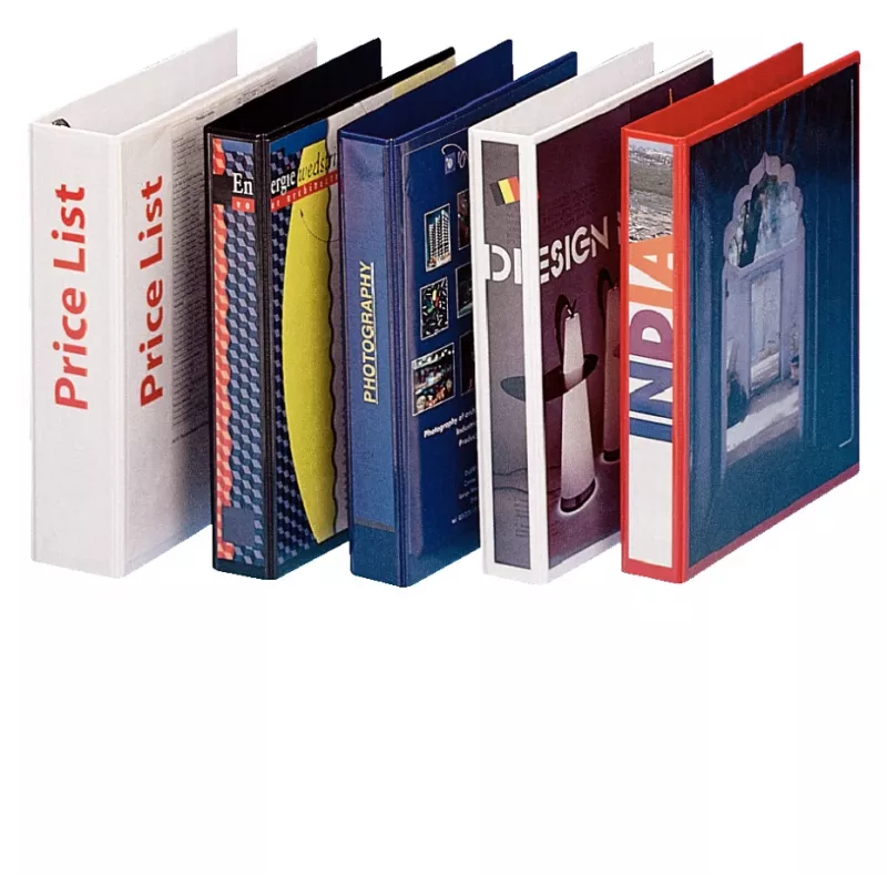 Esselte Panorama Binder FSC® A4 4DR/25 mm, A4, D-žiedas, Plastikas, Baltas, 240 lapų, 2,5 cm