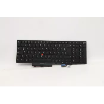 Lenovo 5N20Z74833 klaviatūra, vokiška, ThinkPad P15 Gen 1