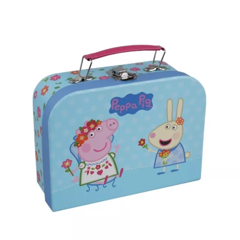 Barbo Toys Peppa Pig Lagaminai 3 vnt. rinkinys, asorti, vaikiški, statinaitės formos, įvairiaspalviai