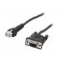 Zebra CBA-RF5-S07ZAR serijinis kabelis juodas 0,82296 m DB-9 RJ-45