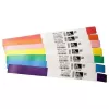 Lipni etiketė ant riešo juosta Zebra Z-Band Splash Oranžinė 1 colis x 10 colių 350 vnt.