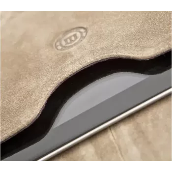 Dbramante1928 iPad Enveloppe Sleeve dėklas suede smėlio spalvos