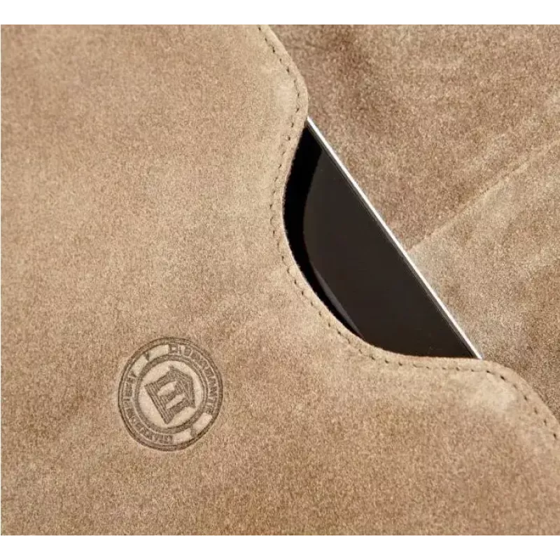 Dbramante1928 iPad Enveloppe Sleeve dėklas suede smėlio spalvos