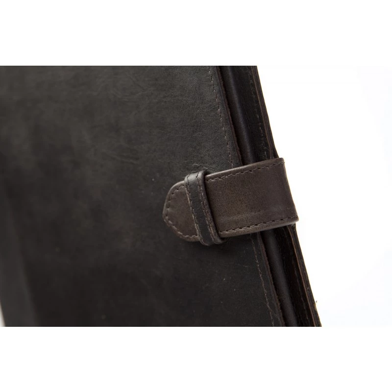Folio dėklas planšetei d bramante Hunter Dark, odinis, iPad 2, 24,6 cm (9,7 colio)