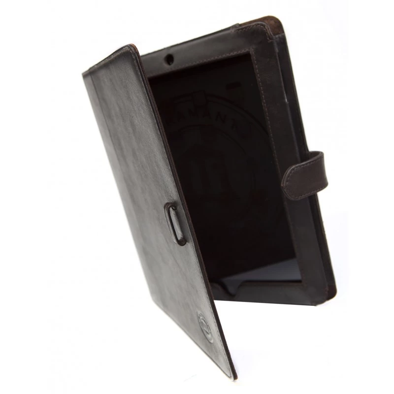 Folio dėklas planšetei d bramante Hunter Dark, odinis, iPad 2, 24,6 cm (9,7 colio)