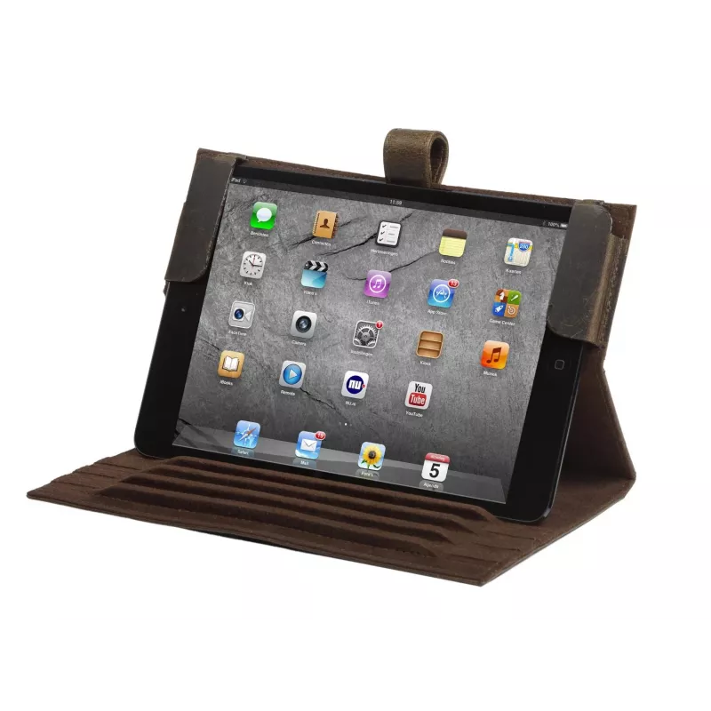 Bramante FCIMHD000273 Folio dėklas planšetei iPad Mini, odinis, stovo režimas, 7,9 colio (20,1 cm), juodas