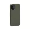 Dėklas dbramante1928 Grenen iPhone 12 mini 5.4 colio tamsiai alyvuogės žalios spalvos