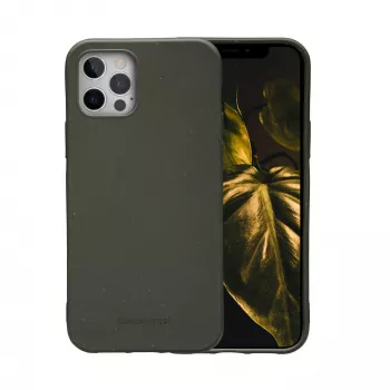 Dėklas dbramante1928 Grenen iPhone 12 Pro Max 6,7 col. tamsiai alyvuogių žalias