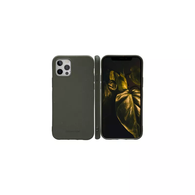 Dėklas dbramante1928 Grenen iPhone 12 Pro Max 6,7 col. tamsiai alyvuogių žalias