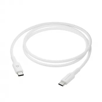 USB-C į USB-C laidas 1 m d bramante — Baltas
