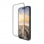 dbramante1928 Eco-shield ekrano apsauga, iPhone 17 / 16 Pro, juodas rėmelis