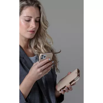 dbramante1928 Barcelona Dėklas Apple iPhone 12/12 Pro 15,5 cm (6,1 colio) - Smėlio spalvos