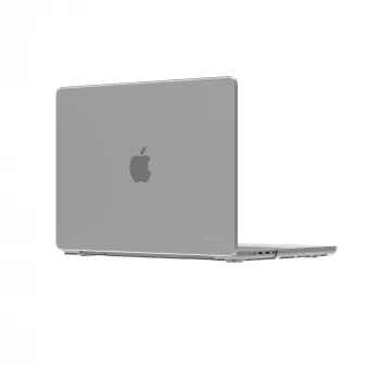 Dėklas 14 colių MacBook Pro, d bramante — Iceland model, skaidrus, tinka M3/M4/M5, 35,6 cm ekranui, 258 g