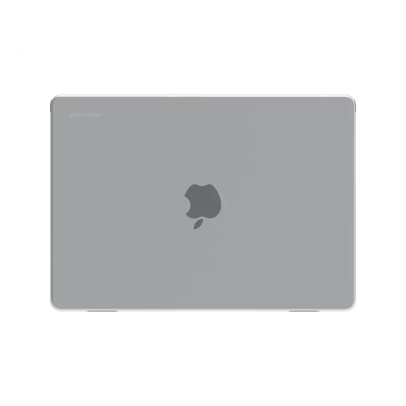 Dėklas 14 colių MacBook Pro, d bramante — Iceland model, skaidrus, tinka M3/M4/M5, 35,6 cm ekranui, 258 g
