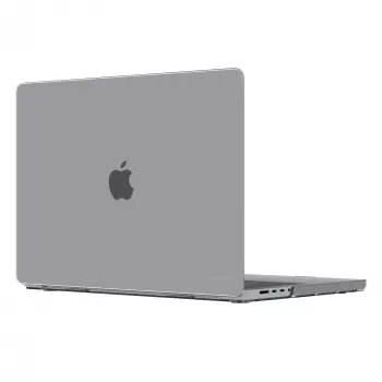 Dėklas MacBook Pro 16 colių (M4 2024 / M3 2023) d bramante Iceland Clear, skaidrus, 40,6 cm ekranui, 348 g