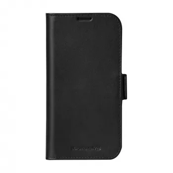 Dėklas su kortelių kišenėmis dbramante1928 iPhone 16 Black 3 Card Pockets