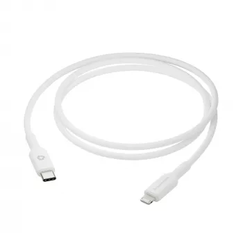 dbramante1928 re-charge - Laidas 1 m USB-C į Lightning - baltas