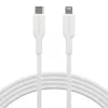 USB-C į Lightning laidas 2 m, d bramante re-charge (USB 2.0, balta)