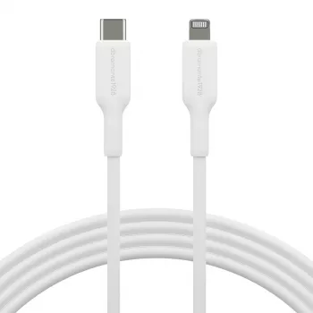 USB-C į Lightning laidas 2 m, d bramante re-charge (USB 2.0, balta)