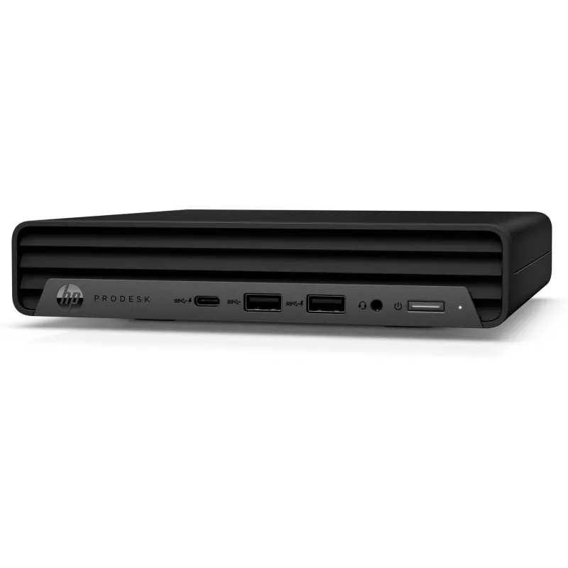 T1A HP ProDesk 600 G6 Atnaujintas Intel® Core™ i5 i5-10500T 16 GB DDR4-SDRAM 256 GB SSD Windows 11 Pro Mini PC Juoda
