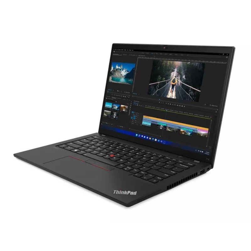 Nešiojamas kompiuteris Lenovo ThinkPad T14 G3 Atnaujintas Intel® Core™ i5-1245U 35.6 cm (14 inch) 16 GB DDR4-SDRAM 512 GB SSD Windows 11 Pro Juodas