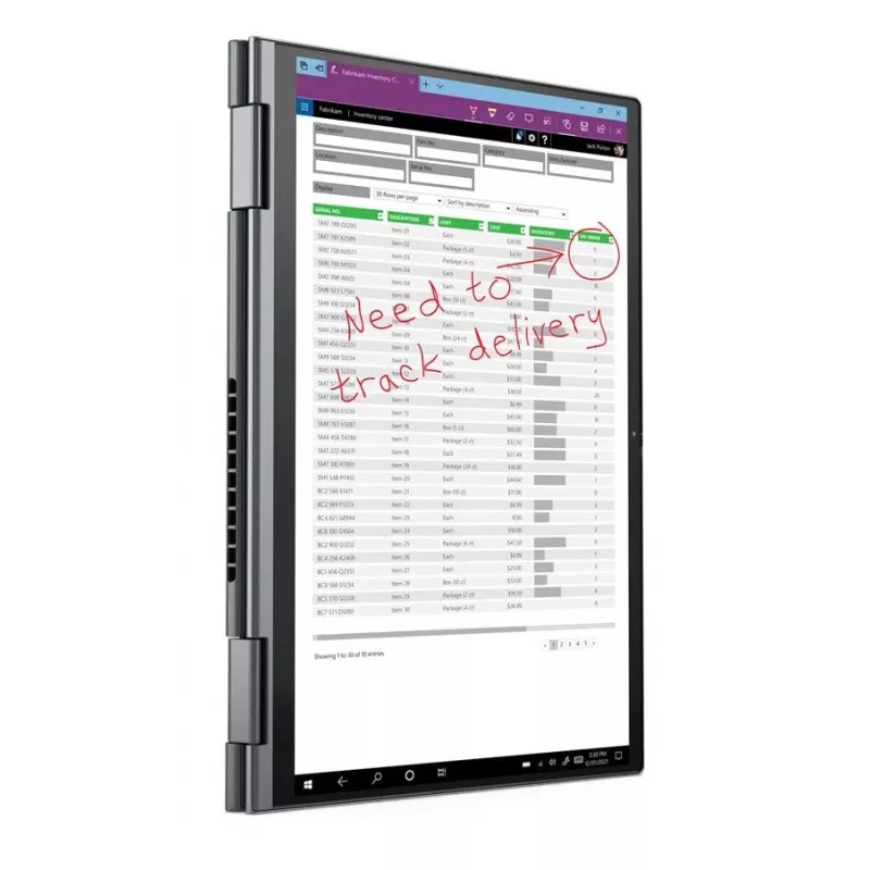 T1A Lenovo ThinkPad X1 Yoga Gen 6 Atnaujintas Intel® Core™ i7 i7-1185G7 Hibridas (2-in-1) 35,6 cm (14 colių) Liečiamas ekranas 32 GB LPDDR4x-SDRAM 512 GB SSD Windows 11 Pro Pilka