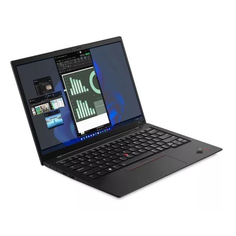 T1A Lenovo ThinkPad X1 Carbon Gen 10 Atnaujintas Nešiojamas Kompiuteris Intel® Core™ i7 i7-1265U 35,6 cm (14 colių) 16 GB LPDDR5-SDRAM 1 TB SSD Windows 11 Pro Juodas