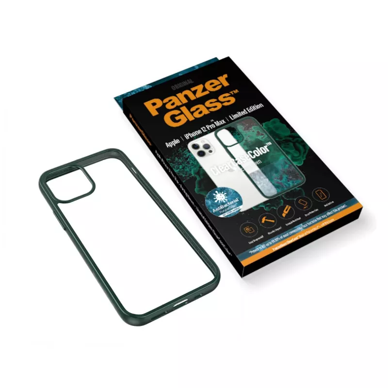 PanzerGlass® ClearCaseColor™ iPhone 12 Pro Max - Racing Green Limited Edition