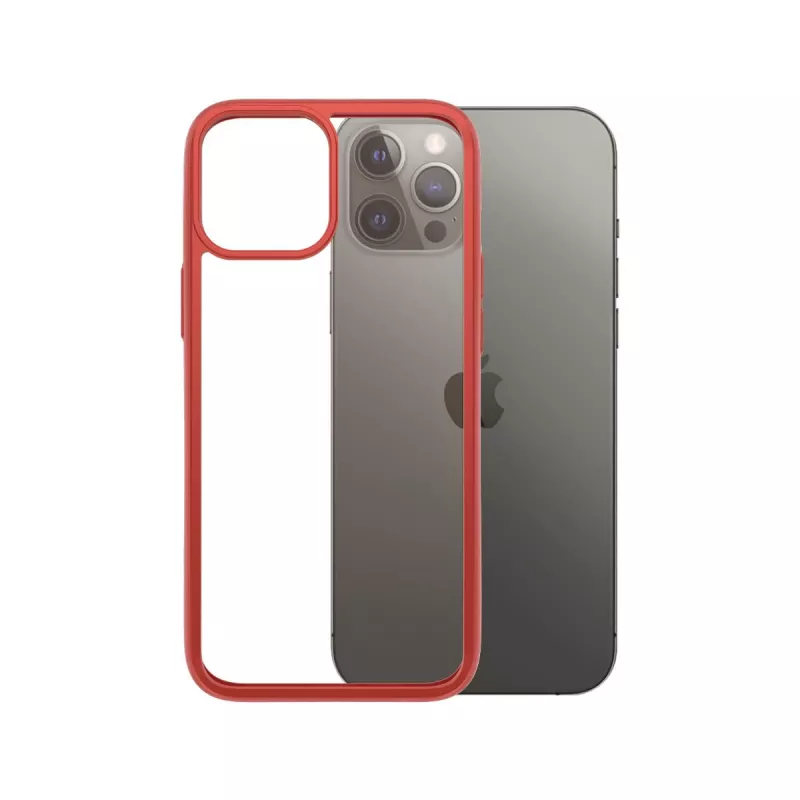 PanzerGlass ClearCaseColor iPhone 12 Pro Max - Mandarin Red Limited Edition