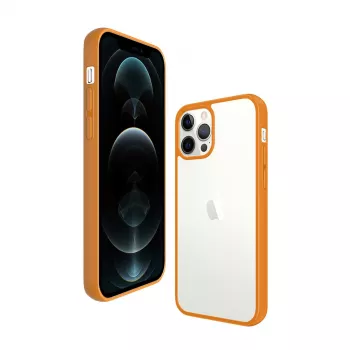 Dėklas PanzerGlass ® ClearCaseColor™ iPhone 12 Pro Max - ® Orange Limited Edition