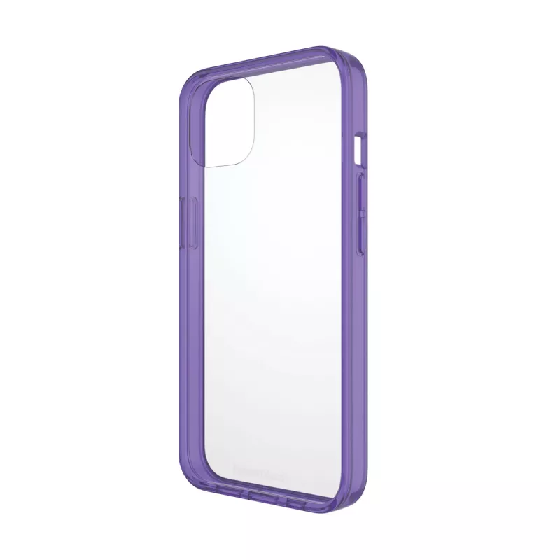 PanzerGlass ClearCaseColor™ iPhone 13 - Grape (violetinis) permatomas apsauginis dėklas iš grūdinto stiklo