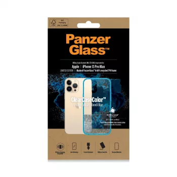 PanzerGlass ClearCaseColor™ Apple iPhone 13 Pro Max Bondie Blue – apsauginis dėklas