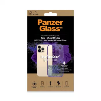 Dėklas PanzerGlass ClearCaseColor iPhone 13 Pro Max Grape