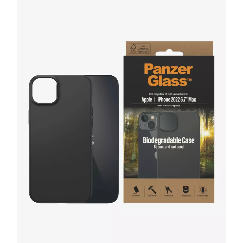 PanzerGlass Biologiškai skaidomas telefono dėklas 17 cm (6,7 colio)