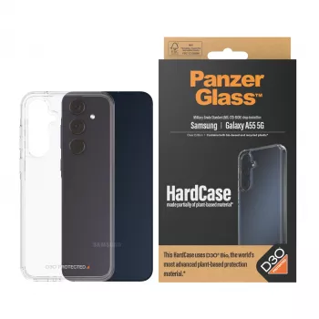 PanzerGlass® HardCase Transparent su D3O® Samsung Galaxy A55 5G