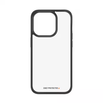 PanzerGlass® ClearCase Skaidrus su Juodu Rėmeliu ir D3O® iPhone 15 Pro