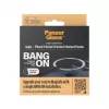 PanzerGlass Bang On MagSafe suderinamumo žiedas iPhone 12/13/14/15, permatomas