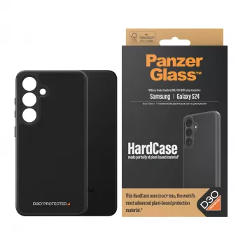 PanzerGlass® HardCase Black su D3O® Samsung Galaxy S24, Dėklas, Samsung, Samsung – Galaxy S24, Juoda